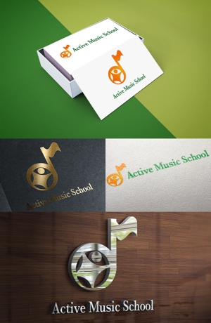 株式会社ガラパゴス (glpgs-lance)さんの音楽教室のロゴ制作への提案