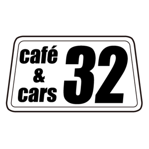 urieru7 (urieru7)さんの新規Open飲食店カフェダイニング「café&cars 32」のロゴへの提案