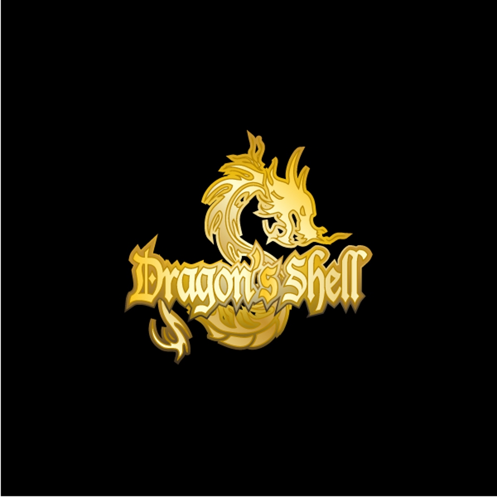 「Dragon's Shell」（ドラゴンの殻）のロゴ製作依頼