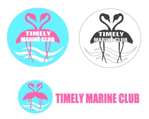 中道歩波 (honahana)さんの会社のクラブチームのロゴ制作 TIMELY MARINECLUBへの提案