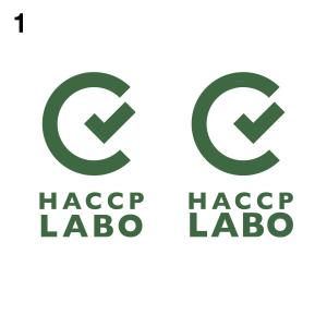 OAA design studio (oaa_design)さんの食品衛生管理であるHACCPの解説サイト「HACCP Labo」のロゴへの提案