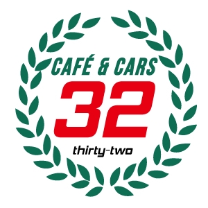moe88 (Tomoe59)さんの新規Open飲食店カフェダイニング「café&cars 32」のロゴへの提案