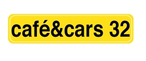 creative1 (AkihikoMiyamoto)さんの新規Open飲食店カフェダイニング「café&cars 32」のロゴへの提案