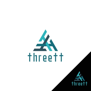 ss_yy_nn (s_y_0126)さんのthreett (スリット)『3つのT』のロゴへの提案