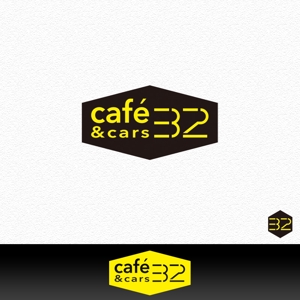 ArtStudio MAI (minami-mi-natz)さんの新規Open飲食店カフェダイニング「café&cars 32」のロゴへの提案
