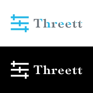ハヤシケイタ (taike731)さんのthreett (スリット)『3つのT』のロゴへの提案