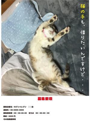 iaitubakiさんの思わずSNSで拡散したくなるような、面白いデザインの求人ポスターへの提案