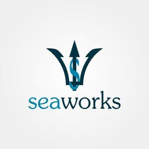 quodbaby (design-partner)さんの「seaworks」のロゴ作成への提案