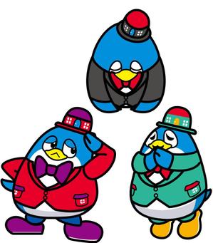 loveinko (loveinko)さんのカメかペンギンのキャラクターデザインへの提案