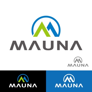 小島デザイン事務所 (kojideins2)さんのメディカルサービス「株式会社MAUNA」のロゴへの提案