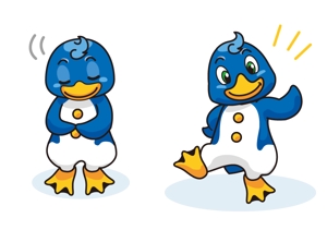 瀬戸ひろみ (HiromiSeto)さんのカメかペンギンのキャラクターデザインへの提案