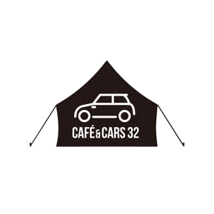 700_PROJECT (700_nanahyaku)さんの新規Open飲食店カフェダイニング「café&cars 32」のロゴへの提案