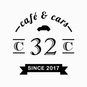 OAA design studio (oaa_design)さんの新規Open飲食店カフェダイニング「café&cars 32」のロゴへの提案