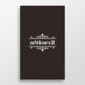 doremi (doremidesign)さんの新規Open飲食店カフェダイニング「café&cars 32」のロゴへの提案