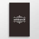 doremi (doremidesign)さんの新規Open飲食店カフェダイニング「café&cars 32」のロゴへの提案