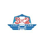 ente_001さんの新規Open飲食店カフェダイニング「café&cars 32」のロゴへの提案