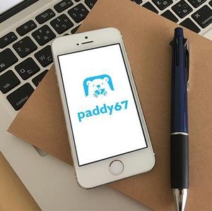 RDO@グラフィックデザイン (anpan_1221)さんのオンラインパパ活アプリ「paddy67」のアプリアイコンへの提案