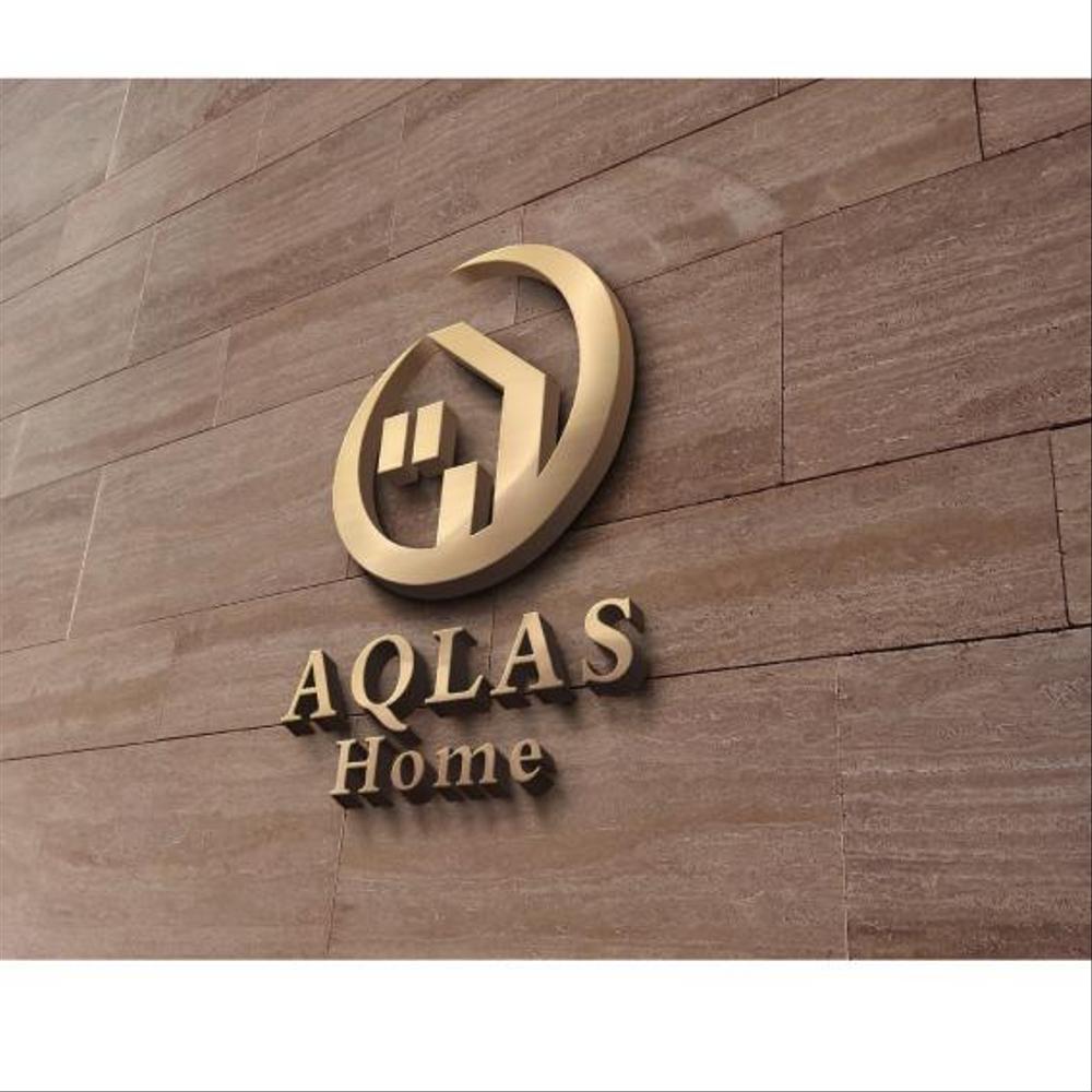 建設会社　新築事業部『ＡＱＬＡＳ Ｈｏｍｅ』のロゴ