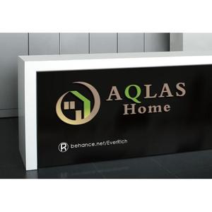  chopin（ショパン） (chopin1810liszt)さんの建設会社　新築事業部『ＡＱＬＡＳ Ｈｏｍｅ』のロゴへの提案