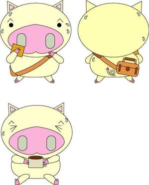 kouzen ()さんのパソコン教室のキャラクター制作　（ゆるくて愛らしい提案希望）への提案