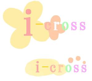 akihoさんの「i-cross」のロゴ作成への提案