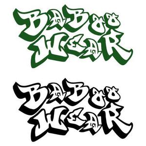 co-bangさんの「子供服のセレクトショップ「BABOO WEAR」のロゴ制作」のロゴ作成への提案
