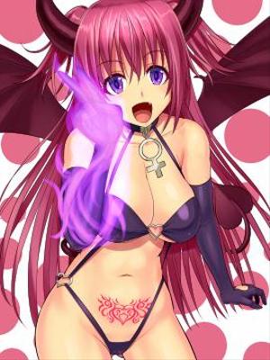 モロ蔵 (morozou)さんのゲームに登場するモンスターのイラスト(サキュバス少女)への提案