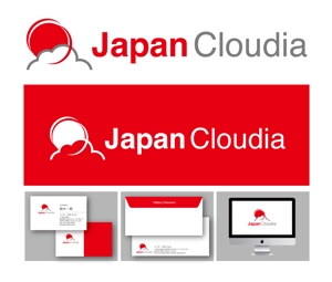 King_J (king_j)さんのIT企業「日本クラウディア」のロゴを創ってください！への提案