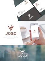 はなのゆめ (tokkebi)さんのボードゲームカフェ「JOGO」のロゴデザイン作成への提案