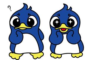 CHIKAKO (chi-2015)さんのカメかペンギンのキャラクターデザインへの提案
