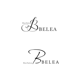 Hagemin (24tara)さんの新規　美容室「BELEA (ビレア)」のロゴへの提案