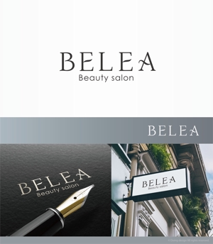 forever (Doing1248)さんの新規　美容室「BELEA (ビレア)」のロゴへの提案