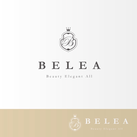 chaos (ocha1003)さんの新規　美容室「BELEA (ビレア)」のロゴへの提案