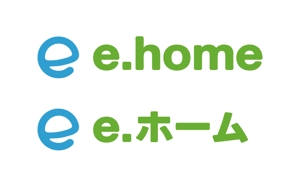 tsujimo (tsujimo)さんの【e.ホーム】又は【e.home】」のロゴ作成への提案