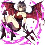 ぴこぴー (minapi)さんのゲームに登場するモンスターのイラスト(サキュバス少女)への提案