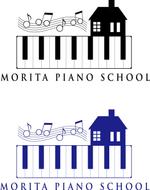 laughさんのピアノ教室のロゴ制作への提案