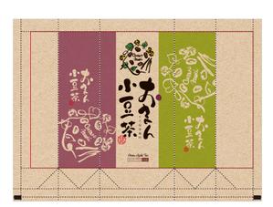 S O B A N I graphica (csr5460)さんの石川県津幡市の特産品「小豆茶」のパッケージデザインへの提案