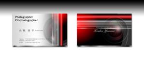 luxman0218 (luxman0218)さんのフリーランスのカメラマンとして活動する名刺デザインへの提案