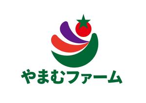 日和屋 hiyoriya (shibazakura)さんの家庭菜園ウェブサイト「やまむファーム」のロゴ作成依頼への提案