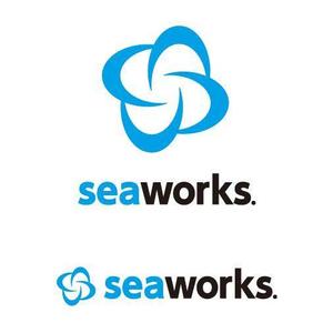 motion_designさんの「seaworks」のロゴ作成への提案