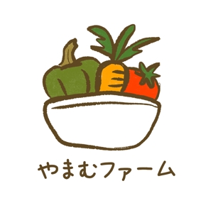 kyan0422 (koretsune)さんの家庭菜園ウェブサイト「やまむファーム」のロゴ作成依頼への提案