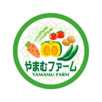 saiga 005 (saiga005)さんの家庭菜園ウェブサイト「やまむファーム」のロゴ作成依頼への提案