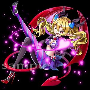 ろぜ ()さんのゲームに登場するモンスターのイラスト(サキュバス少女)への提案