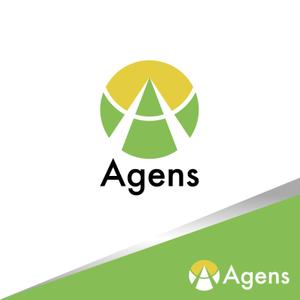 ロゴ研究所 (rogomaru)さんの業務代行サービス会社のロゴ 会社名「Agens エージェンス」への提案