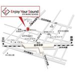 yum34 (yumiyumi)さんの新規オープンのスタジオの案内地図への提案