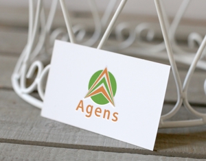 otanda (otanda)さんの業務代行サービス会社のロゴ 会社名「Agens エージェンス」への提案