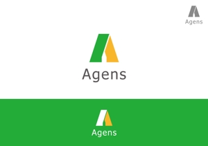 co (cosa)さんの業務代行サービス会社のロゴ 会社名「Agens エージェンス」への提案