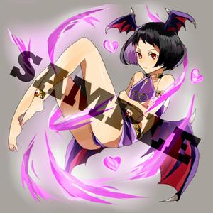 精神世界 (seisin_sekai)さんのゲームに登場するモンスターのイラスト(サキュバス少女)への提案