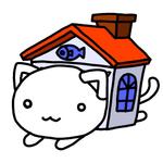さかい (sakai_mokku)さんのネコと家のキャラクターデザインへの提案