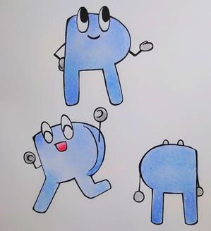トープ (monya04)さんのモンスターのキャラクターデザインへの提案